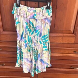 Billabong strapless romper